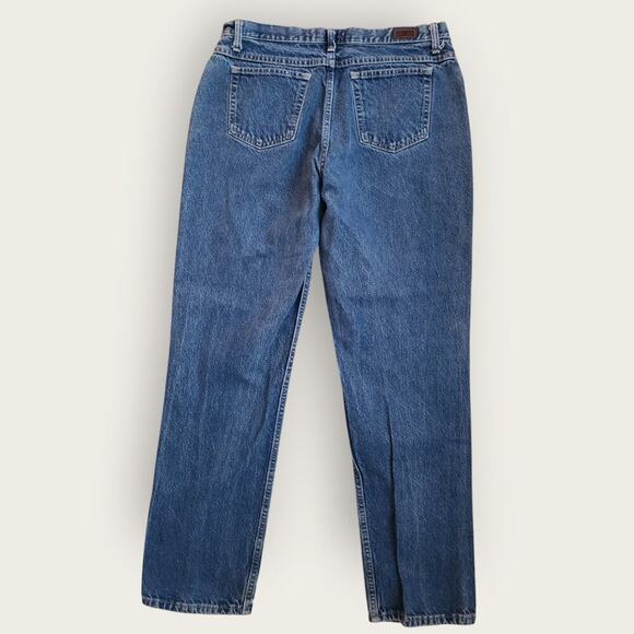 Riders By Lee Jeans Women's Size 14 Long Relaxed Straight med-wash - Picture 2 of 7